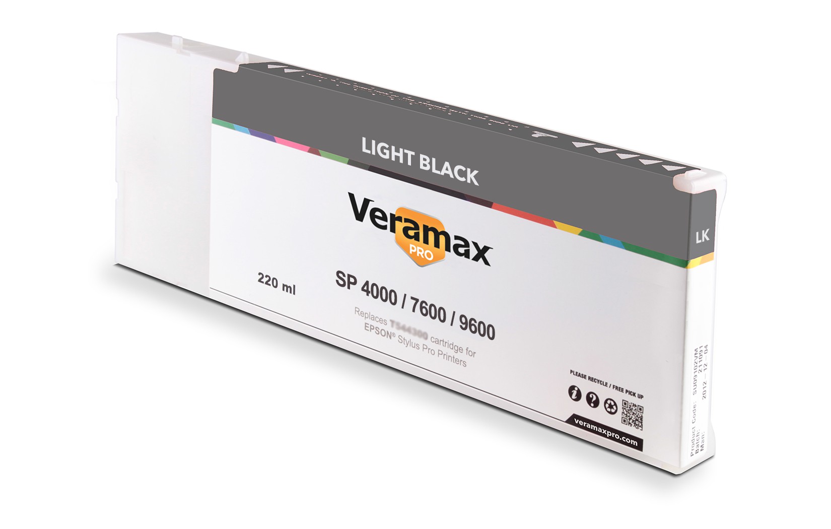Veramax PRO SP 4000/7600/9600 220ml Light Black