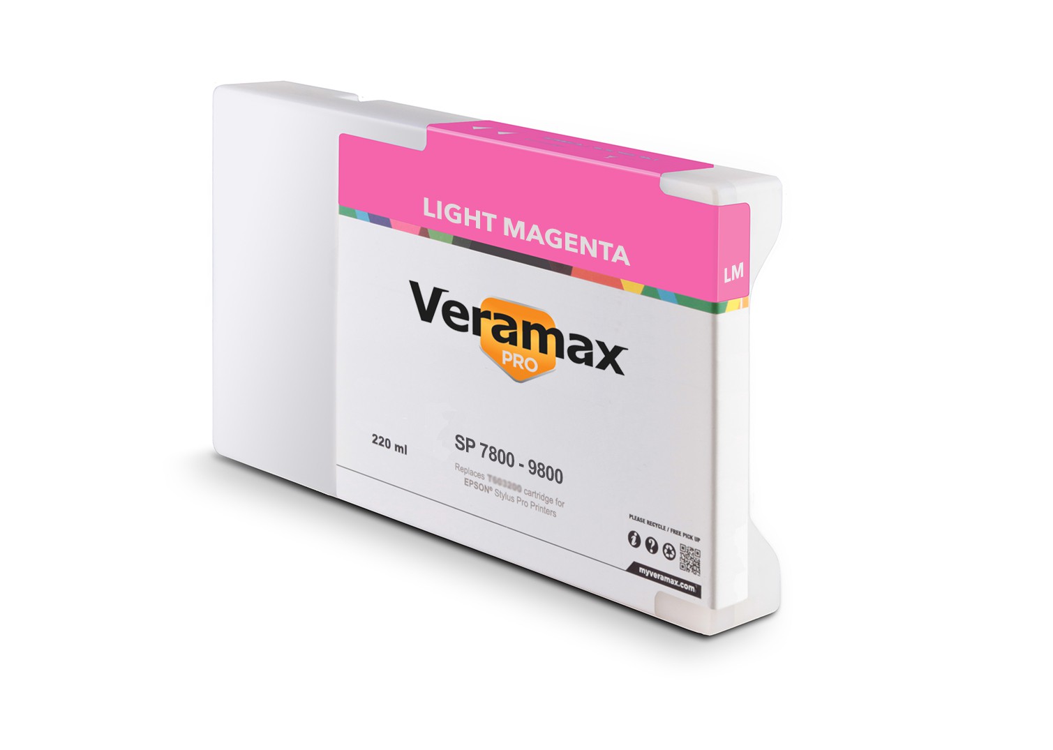 Veramax PRO SP 7800/9800 220ml Light Magenta