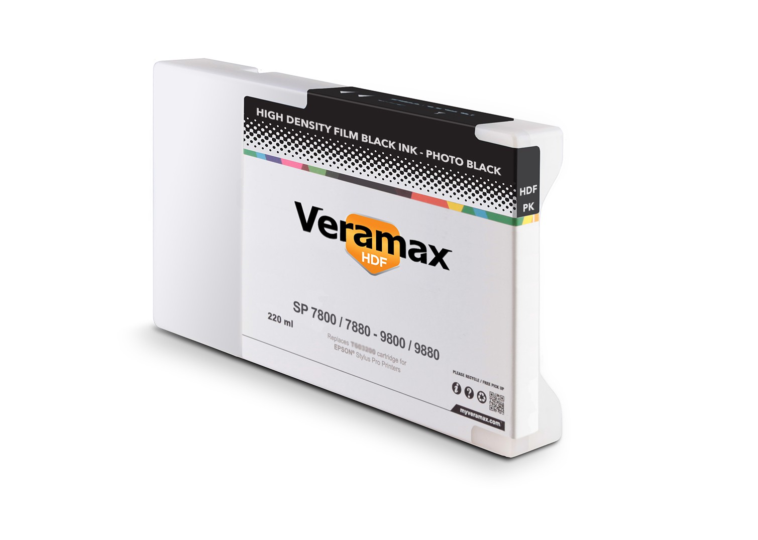 Veramax HDF Black SP 7800/9800 7880/9880 220ml Photo Black