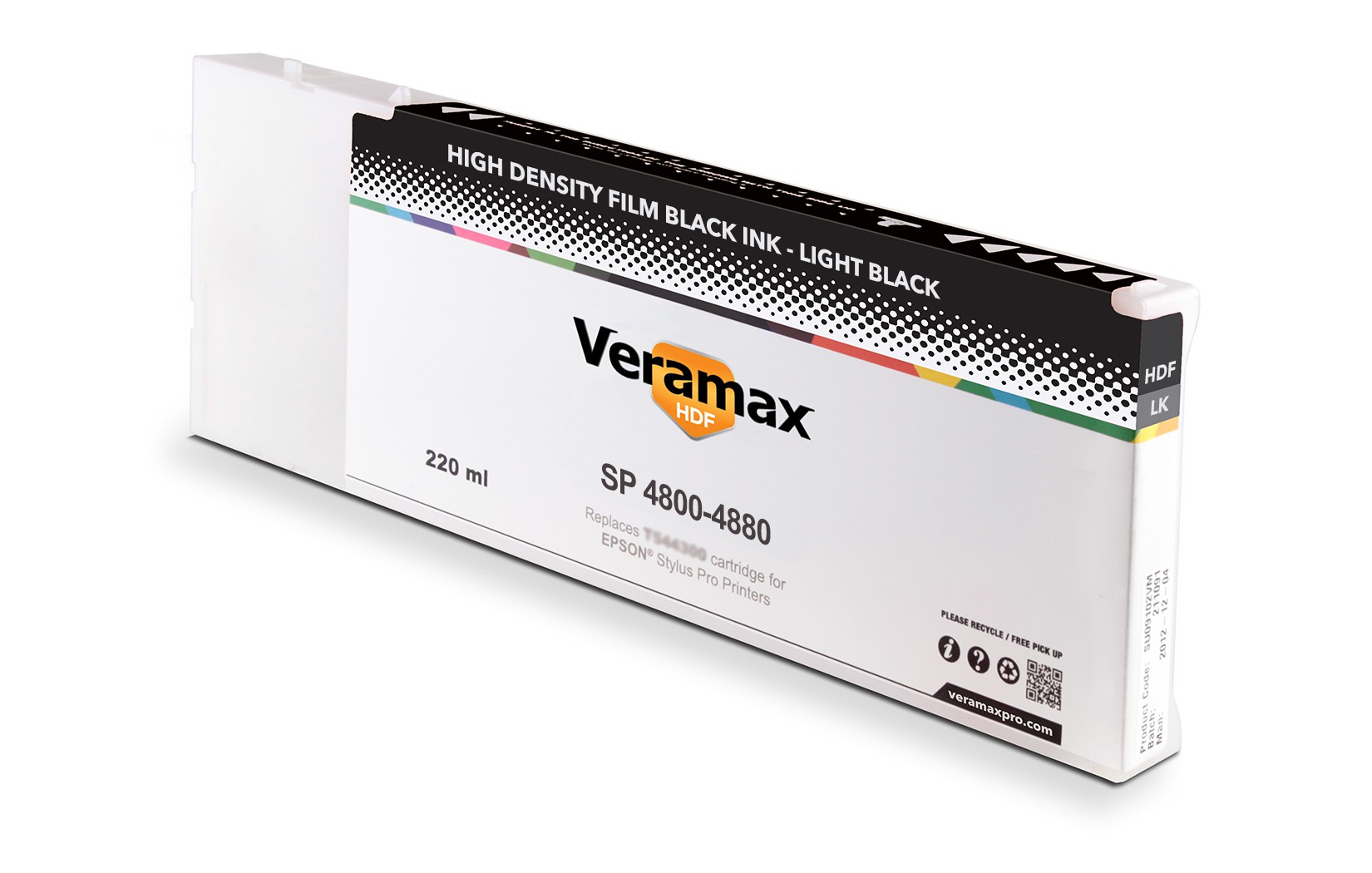 Veramax HDF Black SP 4800/4880 220ml Light Black