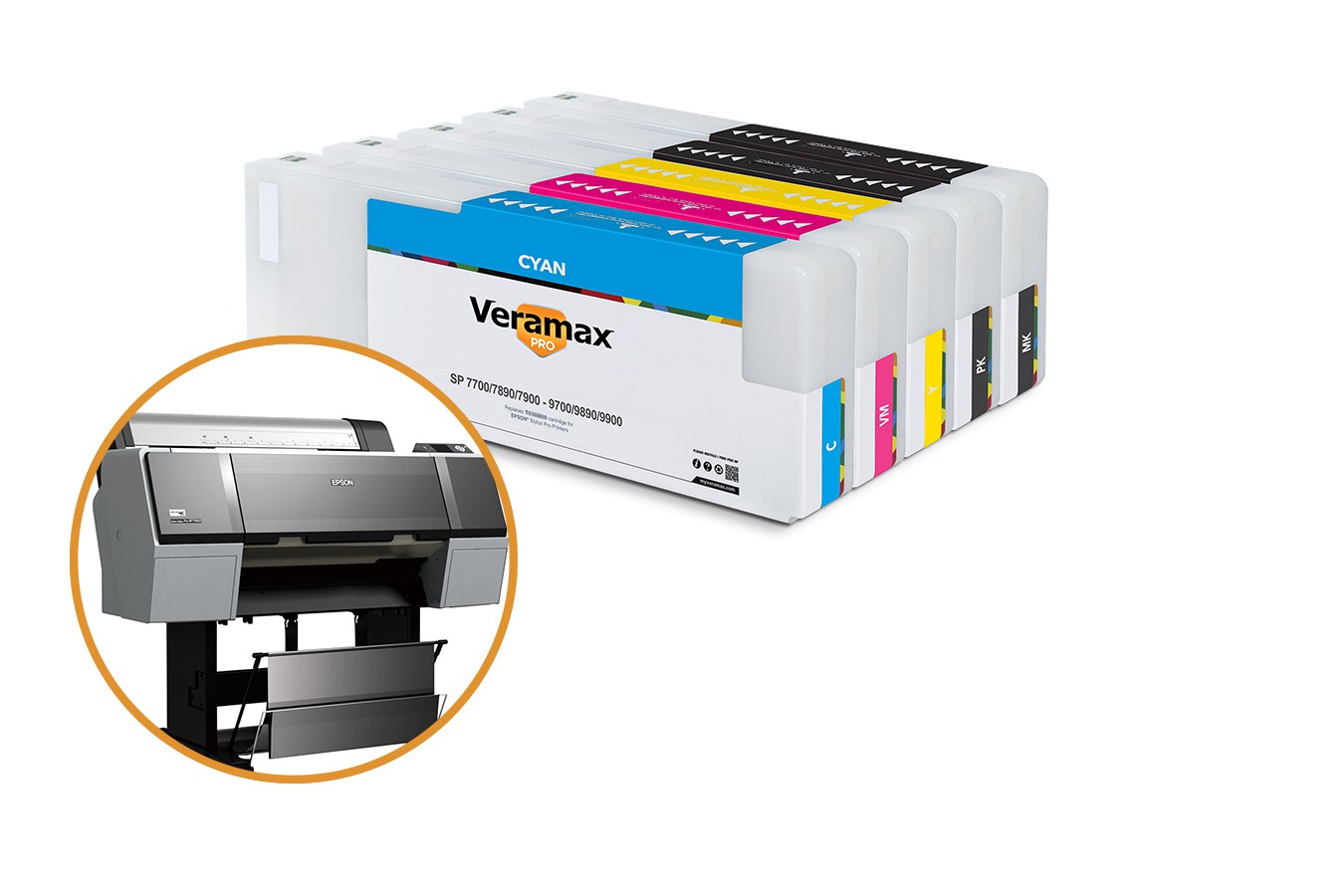 Veramax PRO Ink Cartridges for Stylus Pro 7700-9700 Printers