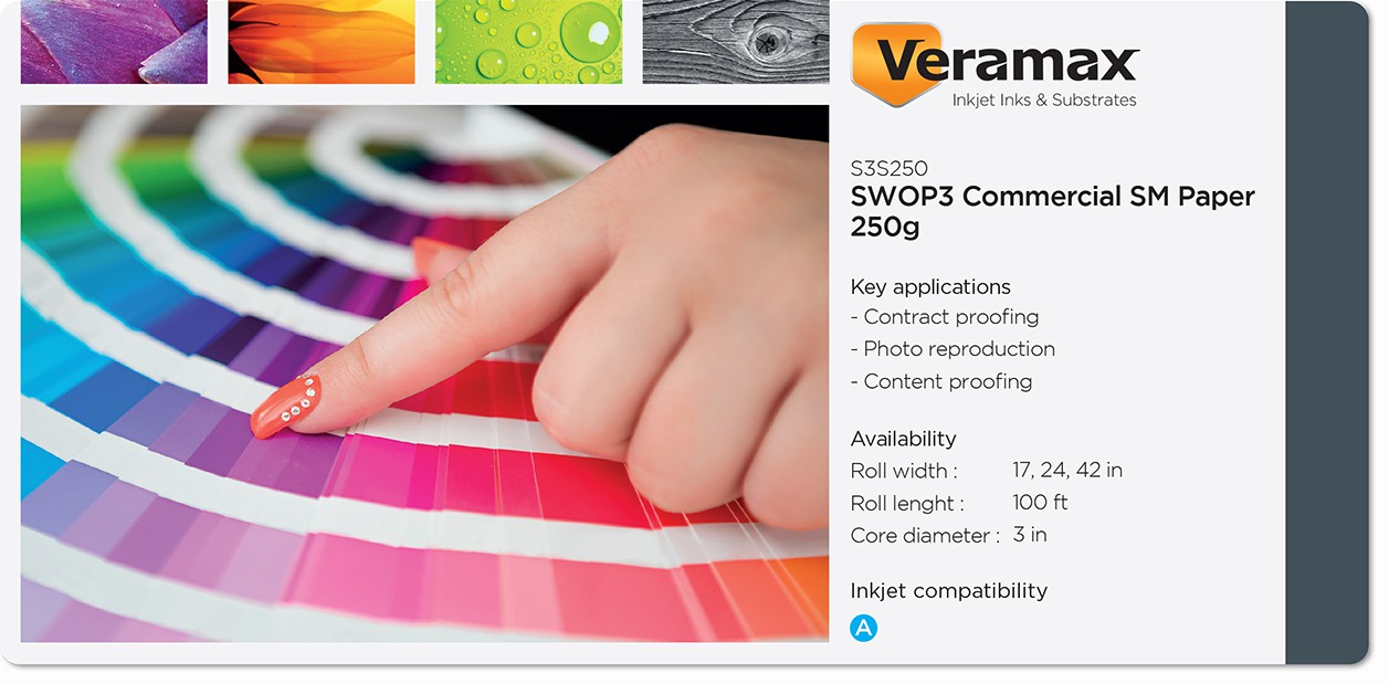 Veramax SWOP3 Commercial SM Paper 250g 