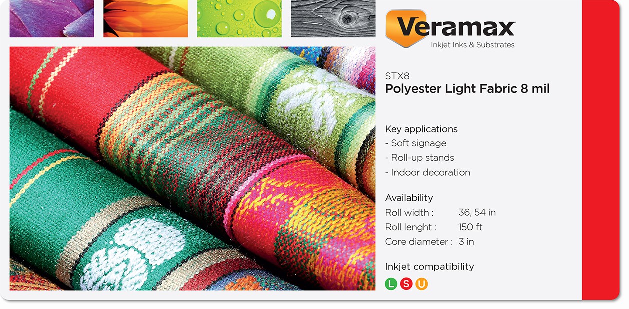 Veramax Polyester Light Fabric 8mil