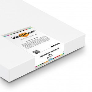 Veramax Dual-sided HQ Matte Paper 110g 8,5in x 11in (100)