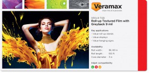Veramax Rollup Textured Film Greyback 9mil